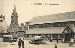 CPA Honfleur L'Eglise Ste Catherine
