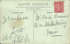VINTAGE POSTCARD Honfleur Gate of the Church co. Catherine