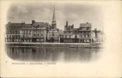 CPA Honfleur L'Eglise St Etienne