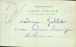 CPA Honfleur L'Hotel du Cheval Blanc et le Bateau du Havre 