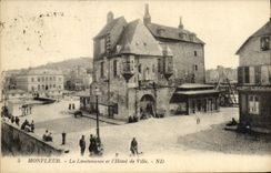 CPA Honfleur La Lieutenance et l'Hotel de Ville