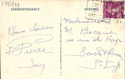 VINTAGE POSTCARD Honfleur the Joil Mount