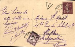 CPA Honfleur Le Mont Joli La Cote de Grace