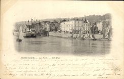 CPA Honfleur Le Port Bateaux