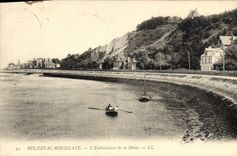 CPA Honfleur L'Embouchure de la Dives 