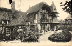 VINTAGE POSTCARD Houlgate the farm of the Marot Place