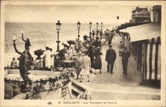 VINTAGE POSTCARD Houlgate Terraces of the Casino