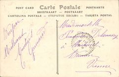 VINTAGE POSTCARD Houlgate the Villas Children