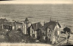CPA Houlgate Les Villas et la Mer 