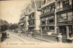 VINTAGE POSTCARD Houlgate American Villas