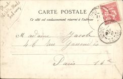 Vacas negras de Houlgate Villers de la POSTAL de la VENDIMIA