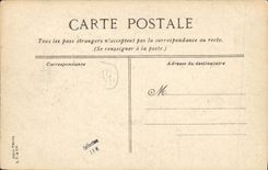 VINTAGE POSTCARD Houlgate the Terrace and the Hotel Imbert Train