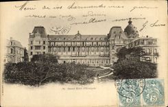 Hotel grande de la POSTAL de la VENDIMIA de Houlgate