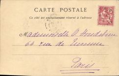 VINTAGE POSTCARD Houlgate Panorama Seen from of the Bois de Boulogne