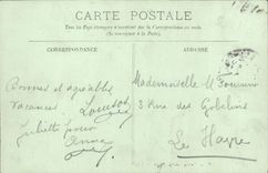 VINTAGE POSTCARD Trouville Children on the Beach