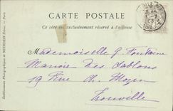 VINTAGE POSTCARD Trouville the Beach Country cottages and Villas