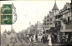 CPA Trouville Les Planches 