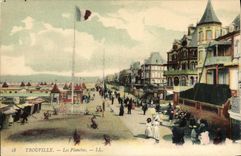 CPA Trouville Les Planches 