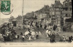 CPA Trouville Les Planches 