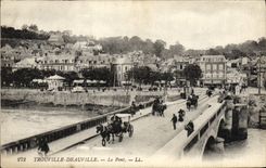 CPA Trouville Deauville Le Pont