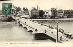 CPA Trouville Deauville Le Pont