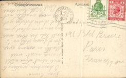 VINTAGE POSTCARD Trouville the Queen Of the Beaches Boats Fishes Sinning