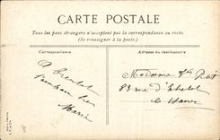 VINTAGE POSTCARD Trouville Quay of Joinville