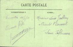 VINTAGE POSTCARD Trouville View Boats