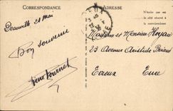 VINTAGE POSTCARD Trouville Places Casino