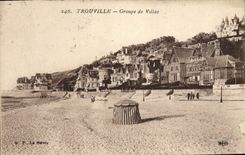 CPA Trouville Groupe de villas