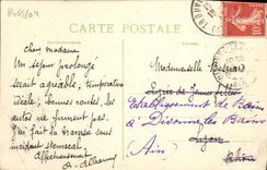 VINTAGE POSTCARD Trouville On sea villas