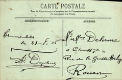 CPA Trouville La maison normande