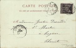 CPA Trouville La maison normande