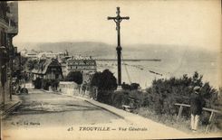 CPA Trouville Vue generale