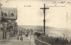 CPA Trouville Vue generale prise du calvaire
