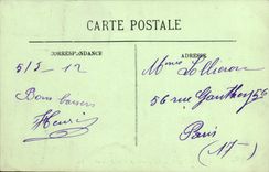 VINTAGE POSTCARD Trouville View taken of the fremonts