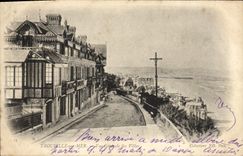 CPA Trouville Sur Mer vue generale des villas