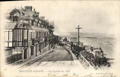 CPA Trouville Sur Mer vue generale des villas