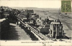 CPA Trouville Sur Mer Vue generale des villas