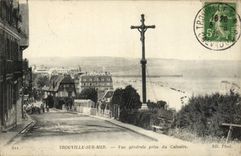 CPA Trouville Sur Mer Vue Generale prise du calvaire