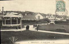 CPA Trouville Le Jardin public