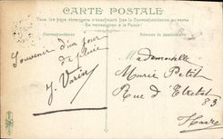 CPA Trouville La jetee Bateau