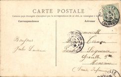 CPA Trouville Jetee du Havre Bateau