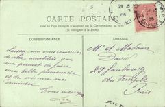 CPA Trouville Les jetees a i'heure de la maree Bateau