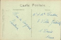 VINTAGE POSTCARD Trouville On Sea the pier and the casino