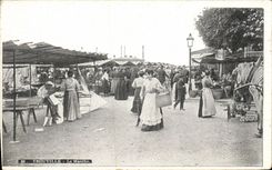 CPA Trouville Le marche
