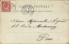 VINTAGE POSTCARD Trouville On sea pecbeurs of equilles