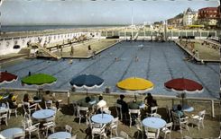 CPM Trouville La piscine