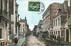 VINTAGE POSTCARD Trouville Stations and Telegraphes