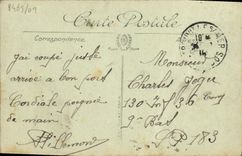 VINTAGE POSTCARD TrouvilleL' church Our lady of the victories and the quays Boats